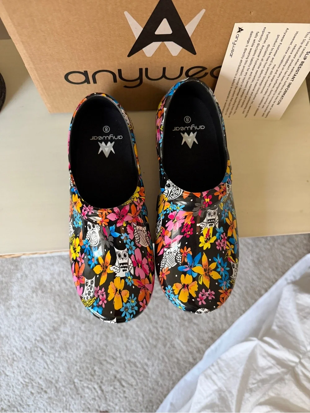 Anywear SR Angel Clogs, Nursing Shoes, Fine Feathered Friends